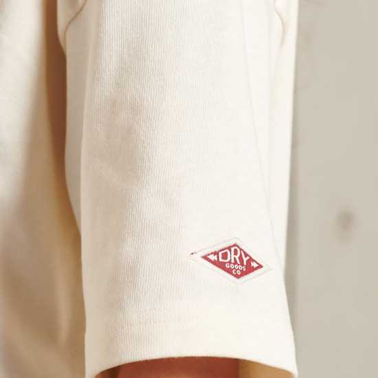 Superdry Γυναικεία κοντομάνικη μπλούζα Workwear Graphic Oversized T-Shirt